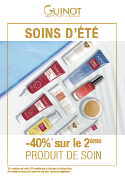 Offre Beaut&eacute; d'Et&eacute; : votre routine estivale commence dans votre Institut Guinot