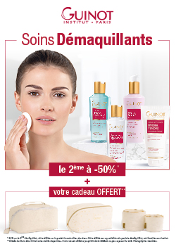 Offre Beaut&eacute; D&eacute;maquillage : le geste Beaut&eacute; essentiel pour votre Peau